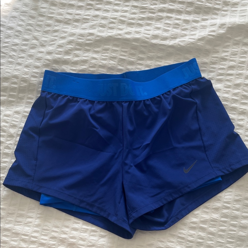 Nike Royal Blue Running Shorts